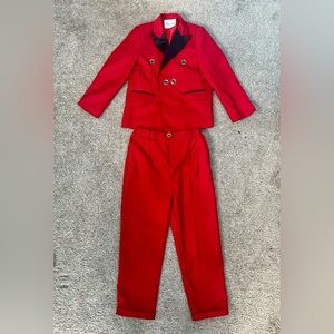SHEIN Red Kids Matching Set